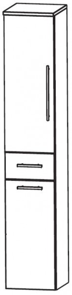 Puris Star Line Bad-Hochschrank 40 cm breit HNA054A7W