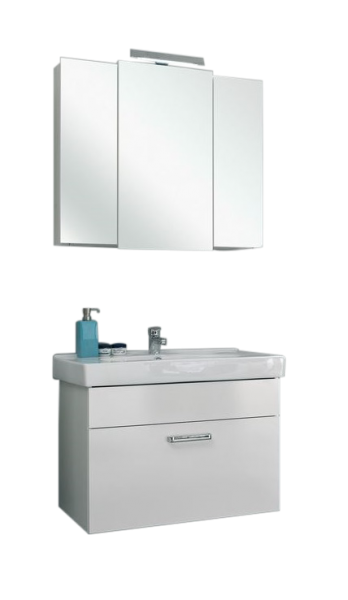 Pelipal Quickset 312 - Badmöbel Kombination 80 cm breit