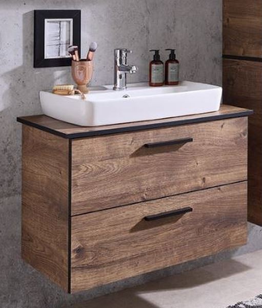 Pelipal Quickset 374 - Waschtischset inkl. Aufsatzbecken / 73 cm breit