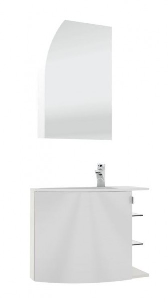 Marlin Gästebad 3010.7 Badmöbel Set 60 cm breit