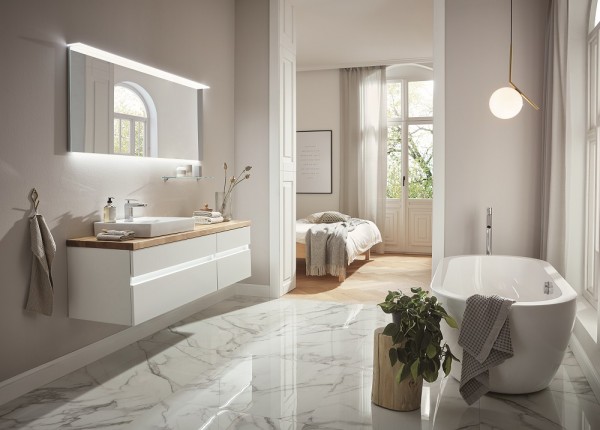 b.essence Badmöbel-Set 160 cm breit inkl. Spiegel