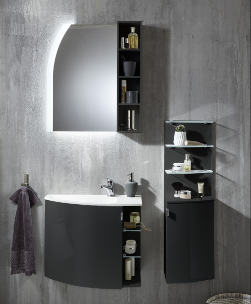 Marlin Gästebad 3010.7 Badmöbel Set 60 cm breit