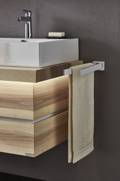 Thielemeyer Fresh Handtuchhalter 2-armig Weiß 800903