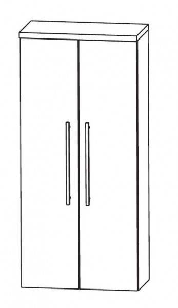 Puris Speed Bad-Mittelschrank 60 cm breit mit Innenschubkasten MNA846A