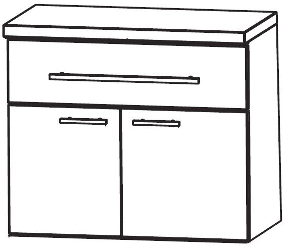 Puris Crescendo Bad-Unterschrank 60 cm breit UNA326A7M
