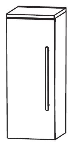 Puris Fresh Bad-Highboard 30 cm breit HBA413A01