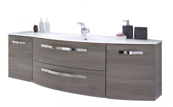 Pelipal 7005 Waschtisch mit Unterschrank 155 cm breit - 4 Auszüge / 1 Tür