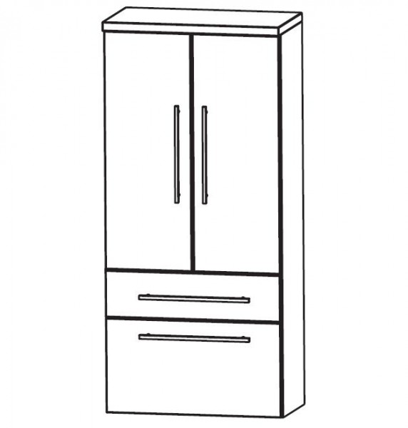 Puris Classic Line Bad-Mittelschrank 60 cm breit MNA886A7M