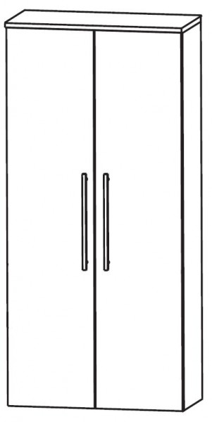 Puris Linea Bad-Mittelschrank 60 cm breit MNA816A01