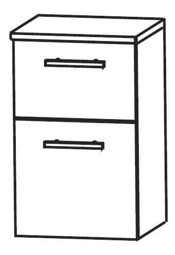 Puris Vuelta Bad-Unterschrank 30 cm breit UNA343A01