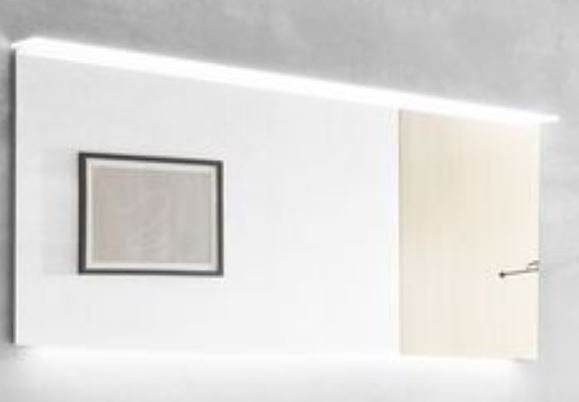 b.essence - Flächenspiegel inkl. Beleuchtung 160 cm breit