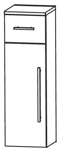 Puris Fresh Bad-Highboard 30 cm breit HBA553A01