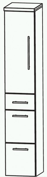 Puris Swing Bad-Hochschrank 40 cm breit HNA094A7M