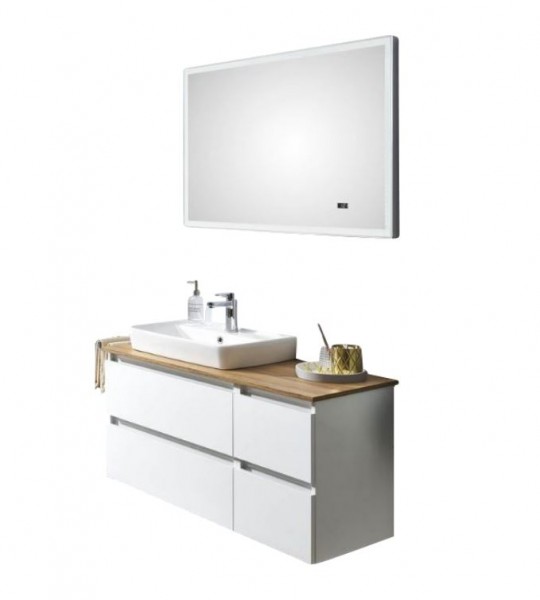 Pelipal Quickset 360 - Badmöbelset inkl. Flächenspiegel / 110 cm