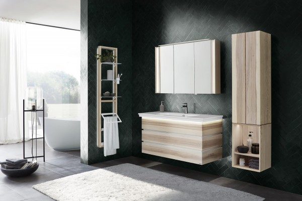 Thielemeyer Fresh Massivholz Badmöbelset 800280/801280 - Vorschlag 8 - 122 cm