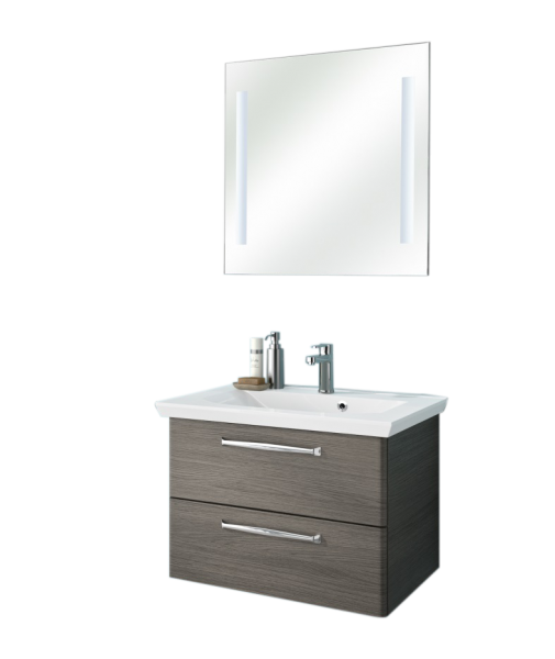 Pelipal TrenTino Badmöbel Set 80 cm breit - Spiegel wählbar