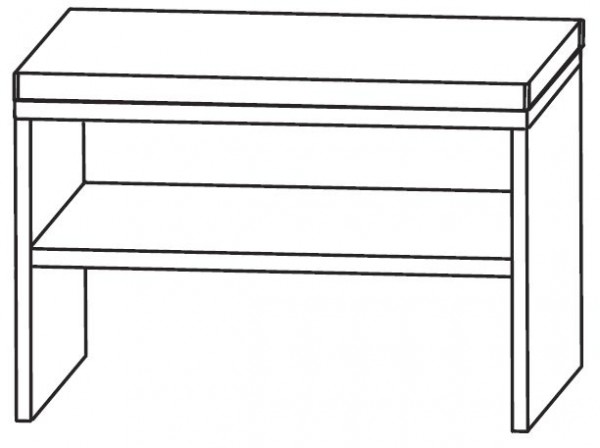 Puris Star Line Bad-Sitzbank 60 cm breit SETBANK6