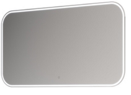 Puris Veluna Badspiegel mit umlaufender Beleuchtung - 130 cm