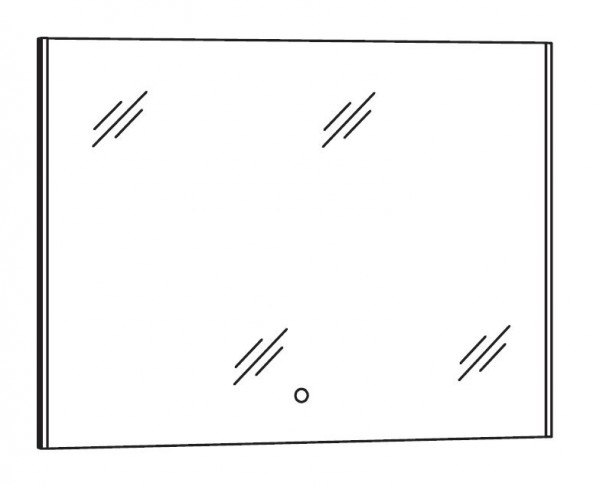 Marlin Bad 3290 Bad-Spiegel 90 cm breit SPBSA9
