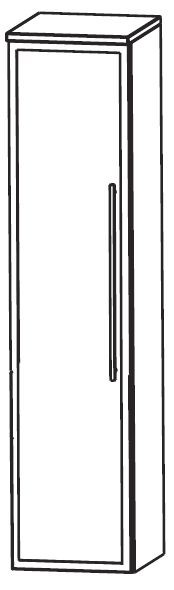 Puris Star Line Bad-Mittelschrank 30 cm breit MNA813B7