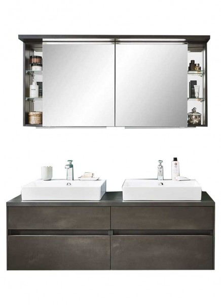 Puris Unique Badmöbel Set - Doppelwaschplatz / 142 cm