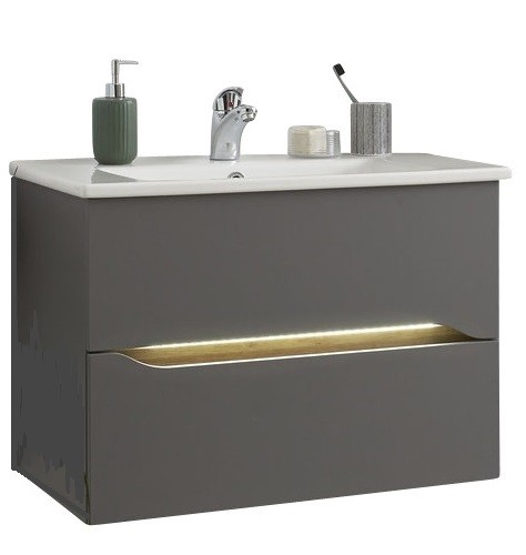 Pelipal Quickset 357 - Waschtisch mit Unterschrank 75 cm breit