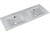 BMD015G12103 Glas-Doppelwaschtisch