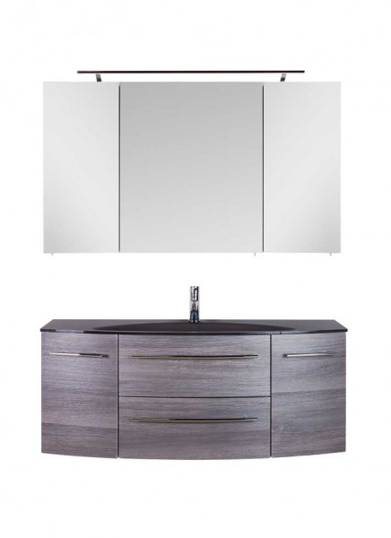 Marlin Bad 3040city Badmöbel Konfigurator 120 cm - Glas