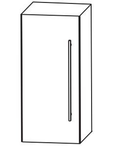 Puris Fine Line Bad-Oberschrank 30 cm breit OGA4130 L/R