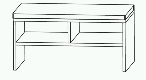 Puris Classic Line Bad-Sitzbank 90 cm breit SETBANK9