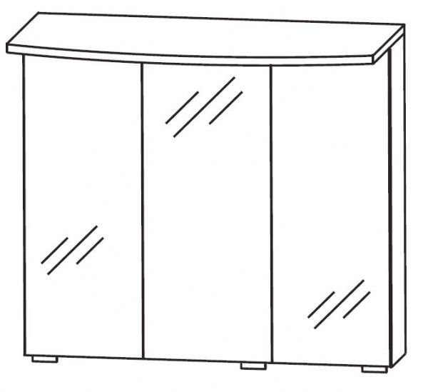 Puris Vuelta Bad-Spiegelschrank 70 cm breit S2A437S 2 / S2A437SF2