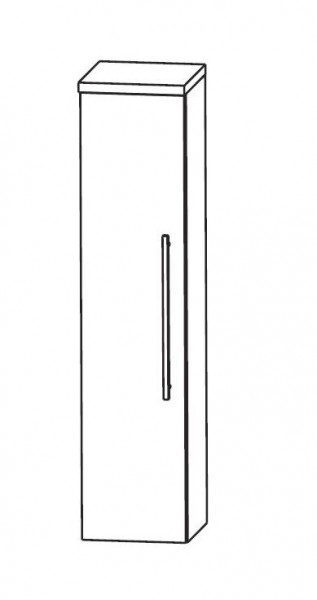 Puris Speed Bad-Mittelschrank 40 cm breit mit Innenschubkasten MNA844A