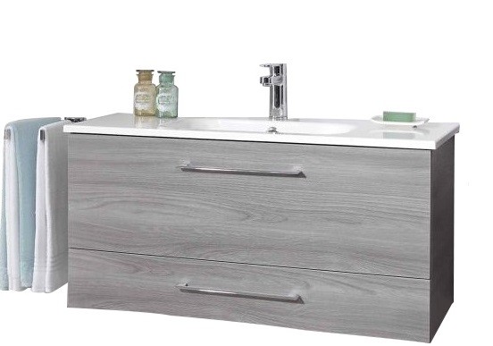 Pelipal 6110 Waschtisch mit Unterschrank 100 cm breit - 2 Auszüge