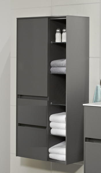 Pelipal 6010 Bad-Midischrank mit Regal 57 cm breit 6010-MSR 02