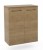 UGT516033 Unterschrank, 2 Drehtüren, 2 Glasböden, mit Abdeckplatte - Maße: 73x60x33 cm