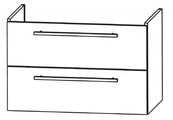 Puris Waschtischunterschrank für Kaldewei Cono &amp; Centro maßvariabel