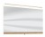 Flächenspiegel 93,4 cm SET419002 - mit LED Aufbauleuchte Clara in chrom matt, 1 LED-Converter mit Sensor für Emotion-Beleuchtung 