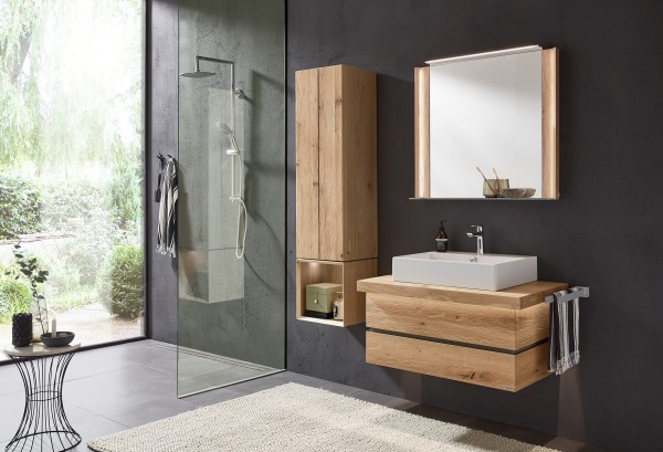 Thielemeyer Fresh Massivholz Badmöbelset 800293/801293 - Vorschlag 3 - 102 cm