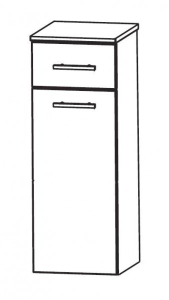 Puris WoW Bad-Highboard 30 cm breit HBA553AW