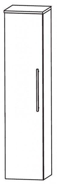Puris Linea Bad-Mittelschrank 40 cm breit MNA814A01