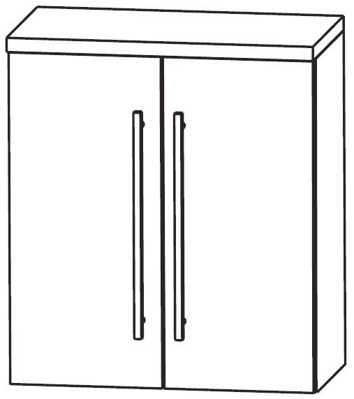 Puris Crescendo Bad-Oberschrank 60 cm breit OGA416A7
