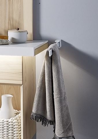 Thielemeyer Fresh Handtuchhalter 1-armig Weiß 800901