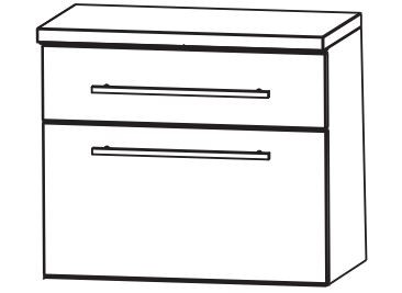 Puris Fine Line Bad-Unterschrank 60 cm breit UNA346A7M