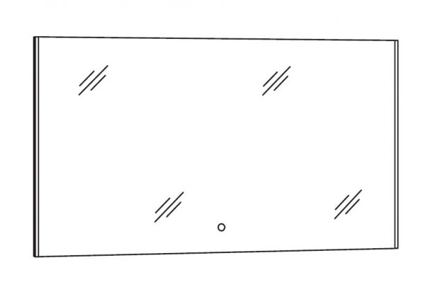 Marlin Bad 3290 Bad-Spiegel 120 cm breit SPBSA12