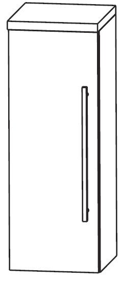 Puris WoW Bad-Highboard 40 cm breit HBA514A