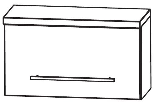 Puris Star Line Bad-Oberschrank 60 cm breit OMA216A7K