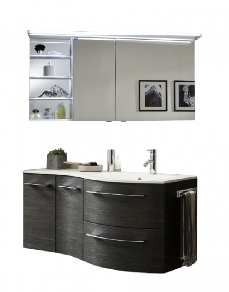 Marlin Bad 3280 Badmöbelset 120 cm - Sonderpreis - Sofort lieferbar