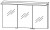 Spiegelschrank 140 cm S2A431478 - für Einzelwaschtisch-Lösung