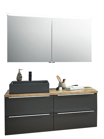 Puris Aspekt Badmöbel Konfigurator - 120 cm breit