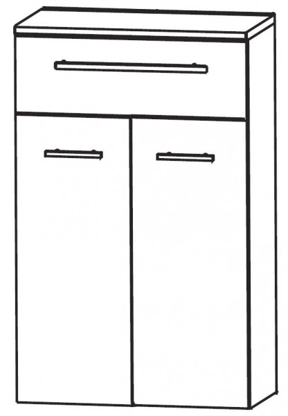 Puris Vuelta Bad-Highboard 60 cm breit HBA556W01